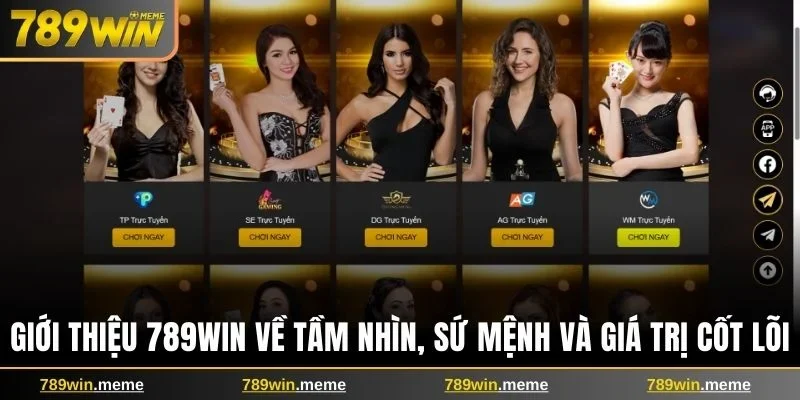 Giới thiệu 789win về tầm nhìn, sứ mệnh và giá trị cốt lõi 
