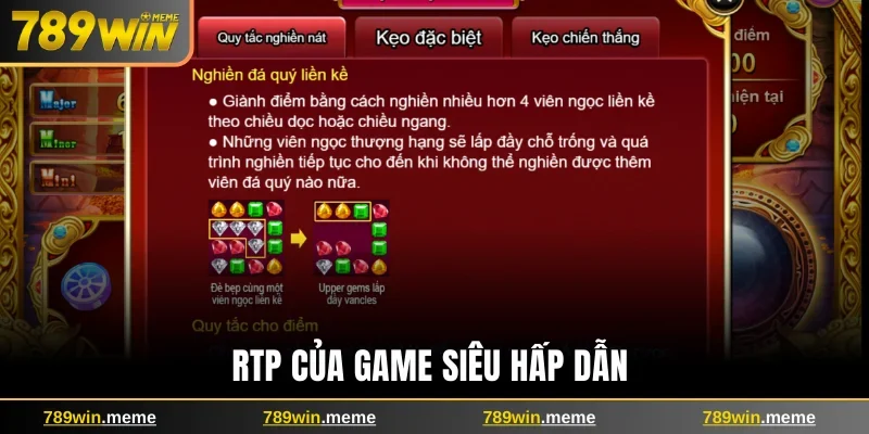 RTP của game siêu hấp dẫn