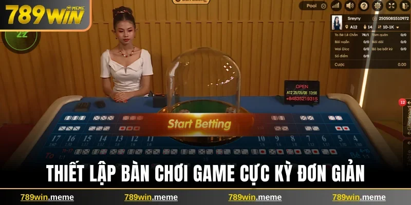 Thiết lập bàn chơi game cực kỳ đơn giản