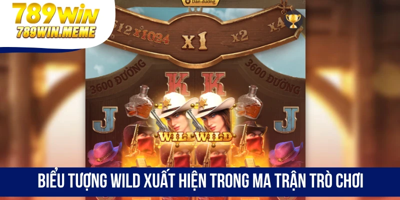 Biểu tượng Wild xuất hiện trong ma trận trò chơi