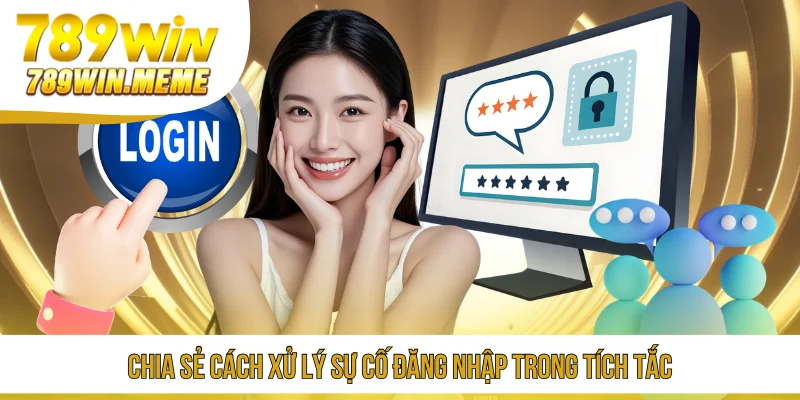Chia sẻ cách xử lý sự cố đăng nhập trong tích tắc