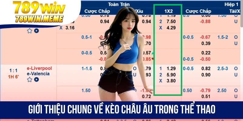 Giới thiệu chung về kèo châu Âu trong thể thao