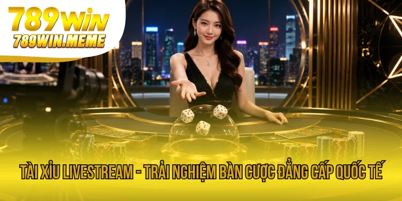 Tài Xỉu Livestream - Trải Nghiệm Bàn Cược Đẳng Cấp Quốc Tế